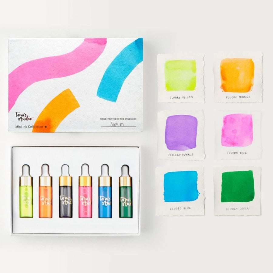 Mini Highlighter Ink Collection for Ori Refillable Pens - Tom's Studio