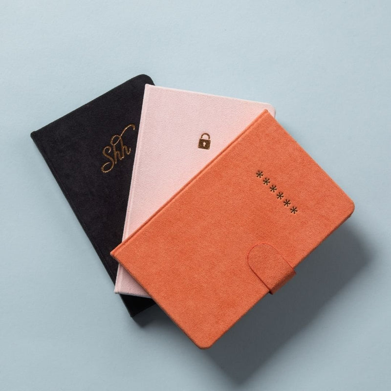 Mini Password Journal - Lock-Notebooks-Designworks Collective-