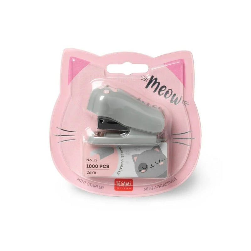 Mini Stapler Kitty or Panda-Stapler-Legami-Kitty