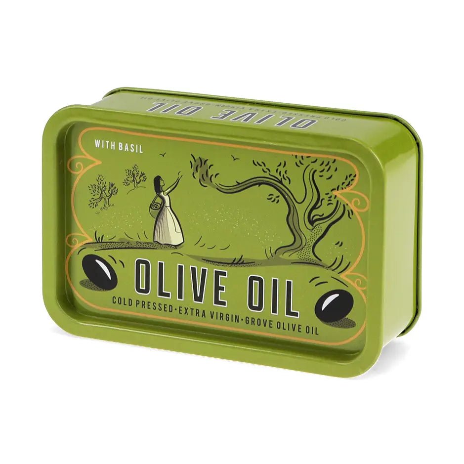 Mini Storage Tin With Lid - Olive Oil - Rex