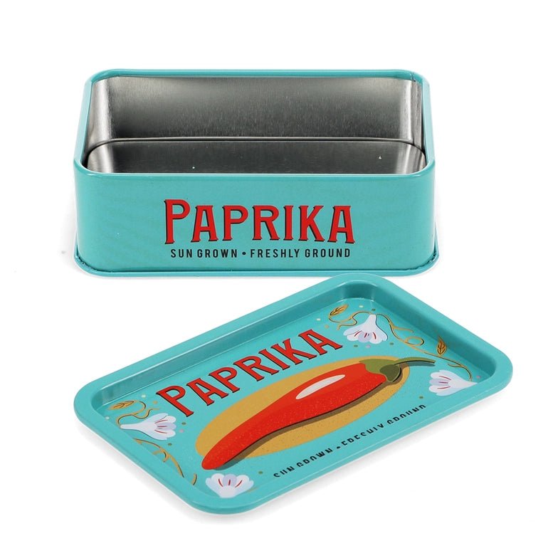 Mini Storage Tin With Lid - Paprika - Rex