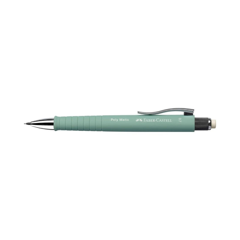Mint Green Poly Matic Mechanical Pencil 0.7-Pencils-Faber-Castell-
