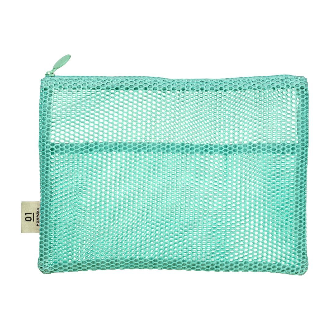 Mint Mesh Pouch A5 - Mark's Inc. - Under the Rowan Trees