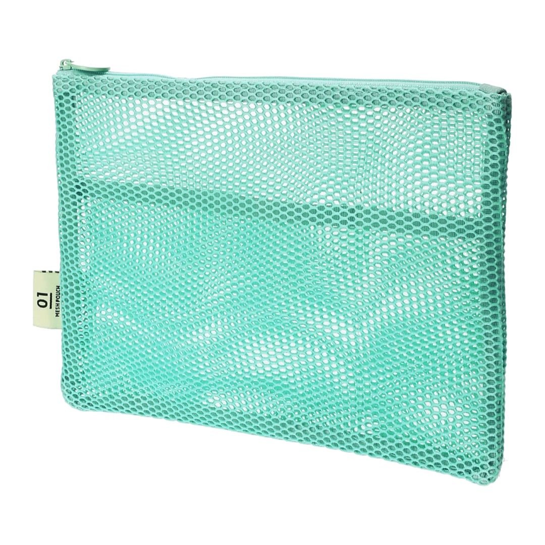 Mint Mesh Pouch A5 - Mark's Inc. - Under the Rowan Trees