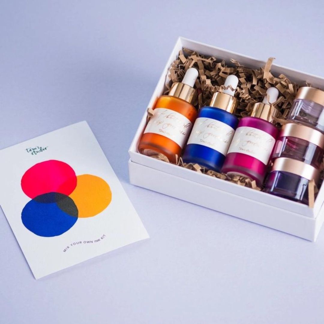 Mix Your Own Calligraphy Ink - Gift Set - Tom's Studio - Under the Rowan Trees