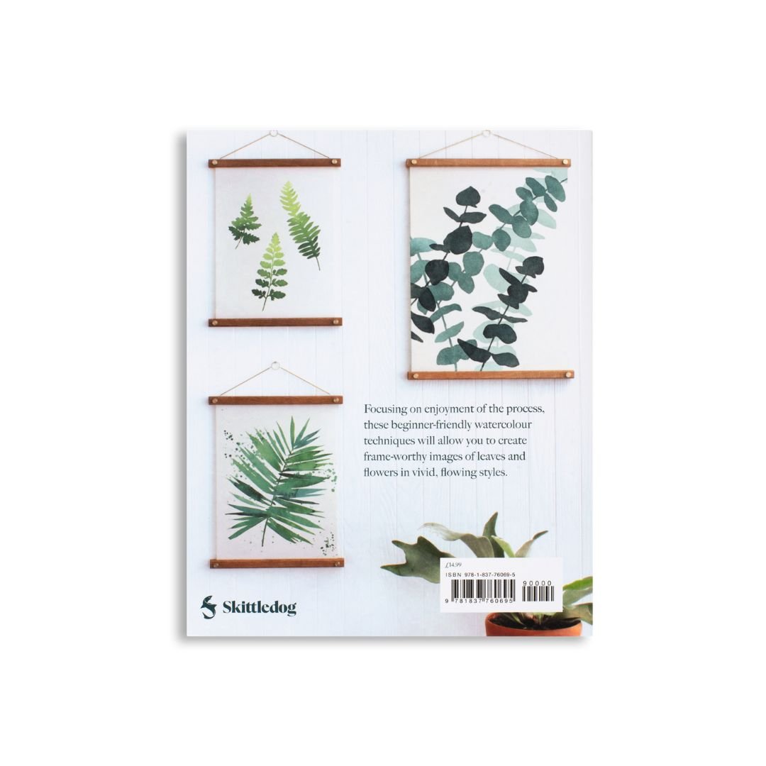 Modern Botanical Watercolour Painting - Skittledog