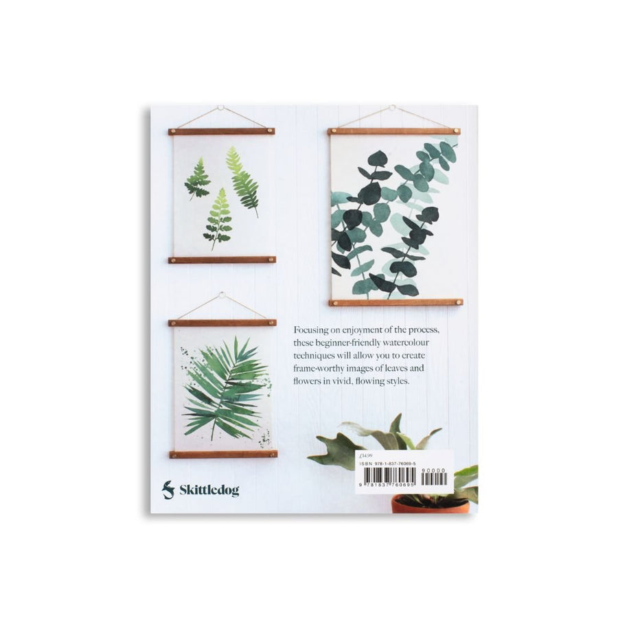 Modern Botanical Watercolour Painting - Skittledog