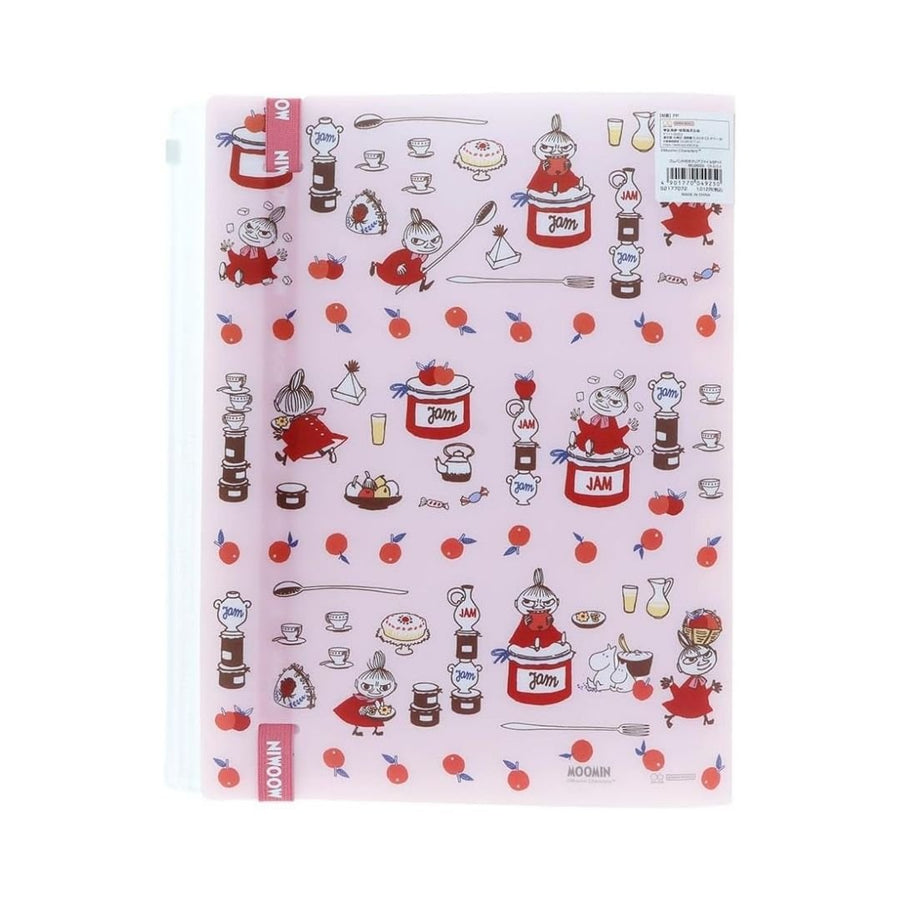 Moomin A4 Multi-Folder with 5 Pockets - Little My Tea Party - Sun-Star