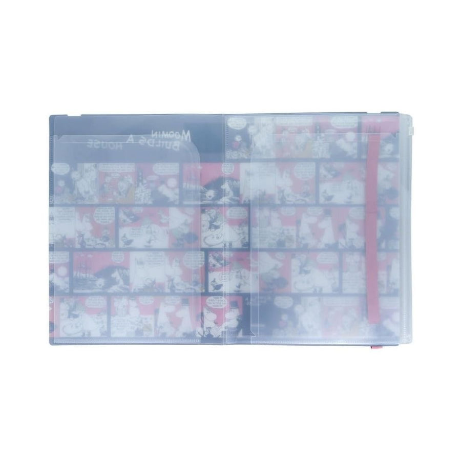 Moomin A4 Multi-Folder with 5 Pockets - Moomin Builds A House - Sun-Star