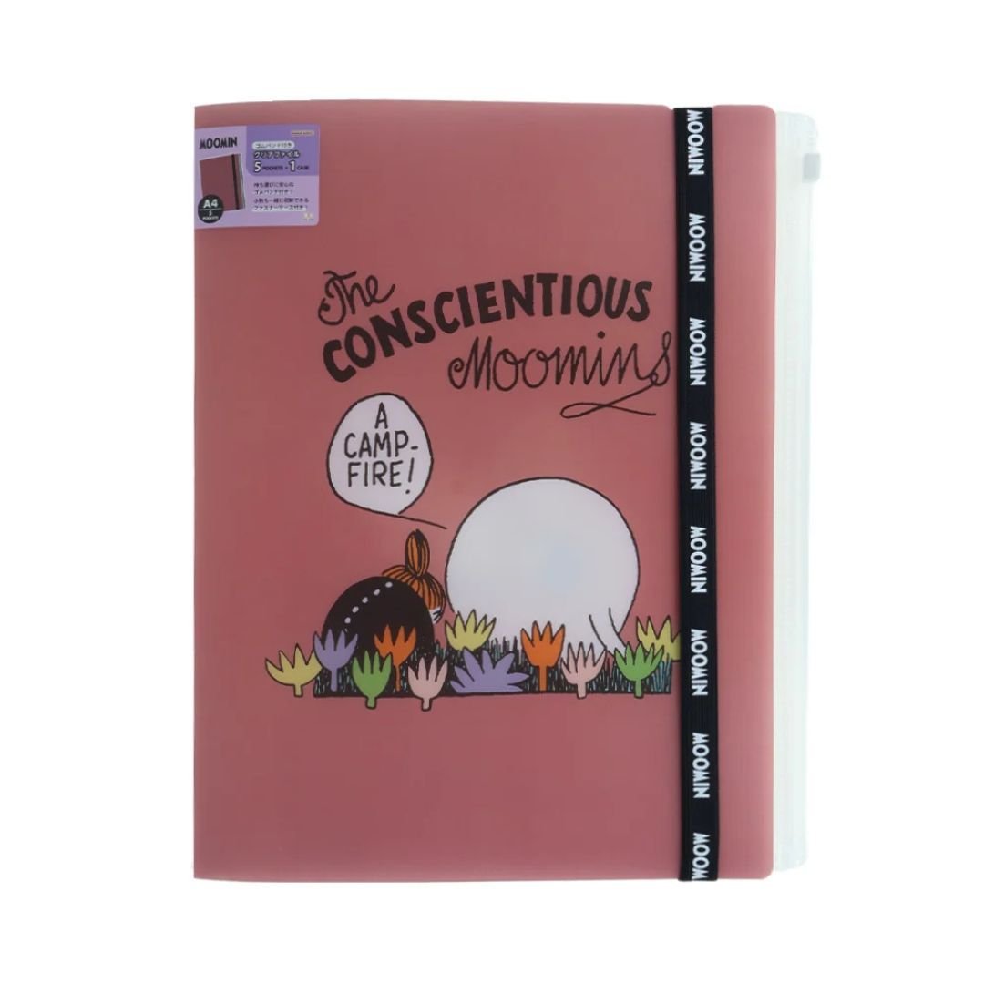 Moomin Friends A4 Multi-Folder with 5 Pockets - Sun-Star