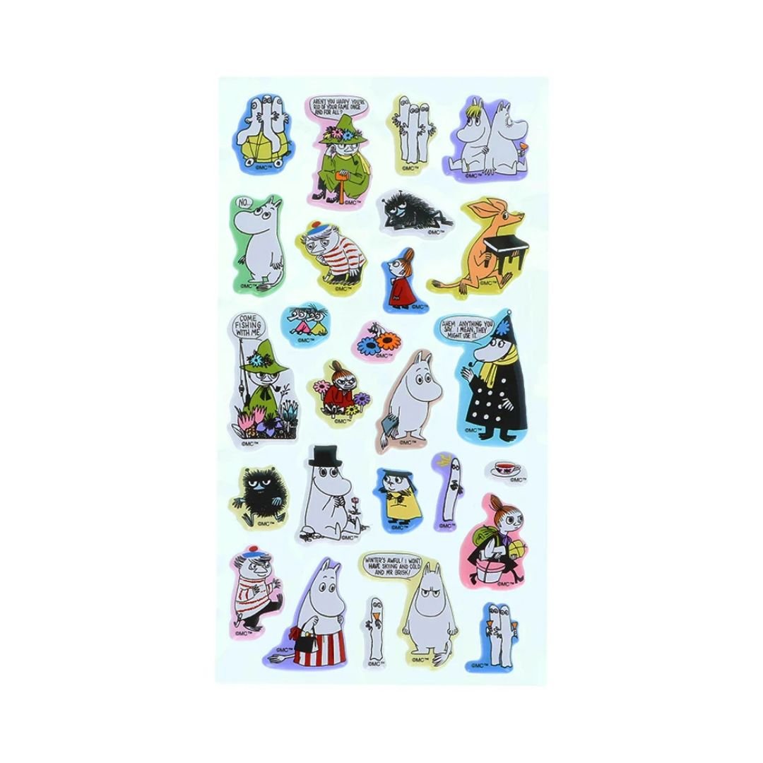 Moomin Marshmallow Stickers - Little My - Sun-Star