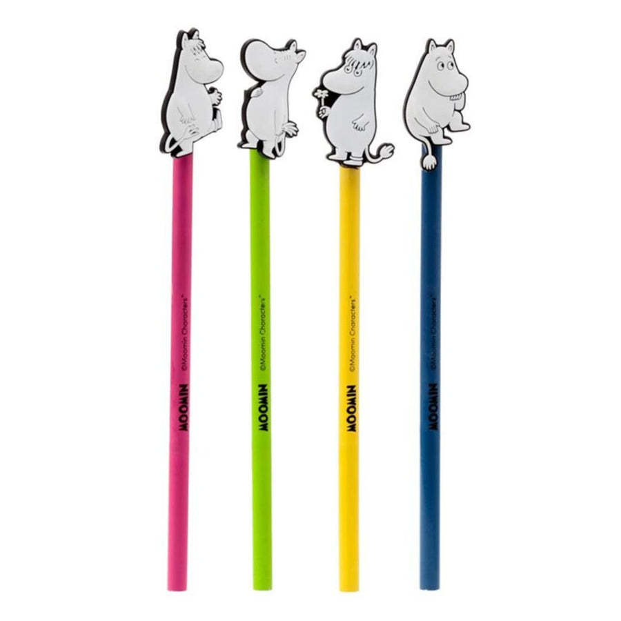 Moomin Pencil with PVC Topper - Blue - Moomin