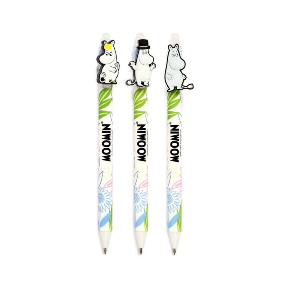 Moomin Tammi Erasable Pen with PVC Topper - Moomin - Moomin