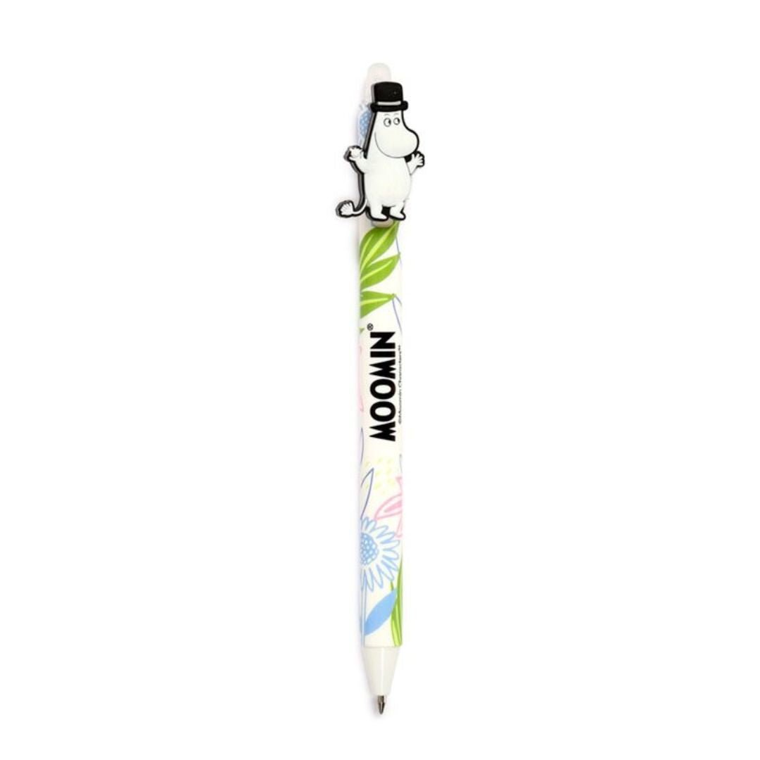 Moomin Tammi Erasable Pen with PVC Topper - Moominpapa - Moomin