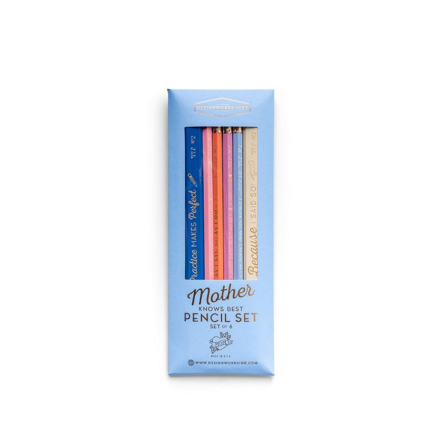 Mother Knows Best Pencil Set - Designworks Collective - Under the Rowan Trees
