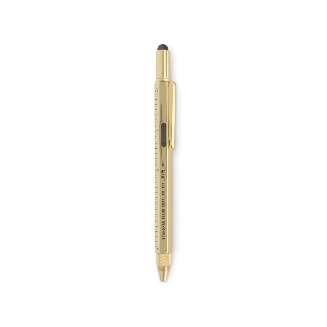 Multi-Tool Pen Standard Issue-Pens-Designworks Collective-Gold