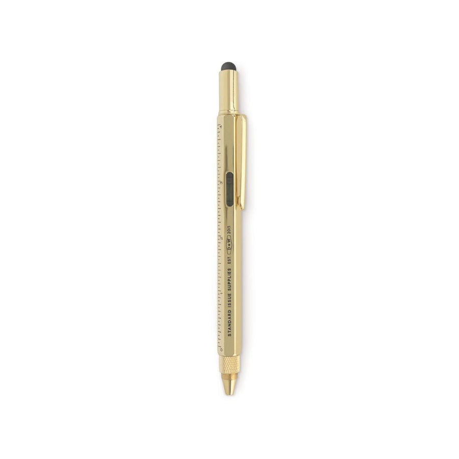 Multi-Tool Pen Standard Issue-Pens-Designworks Collective-Gold