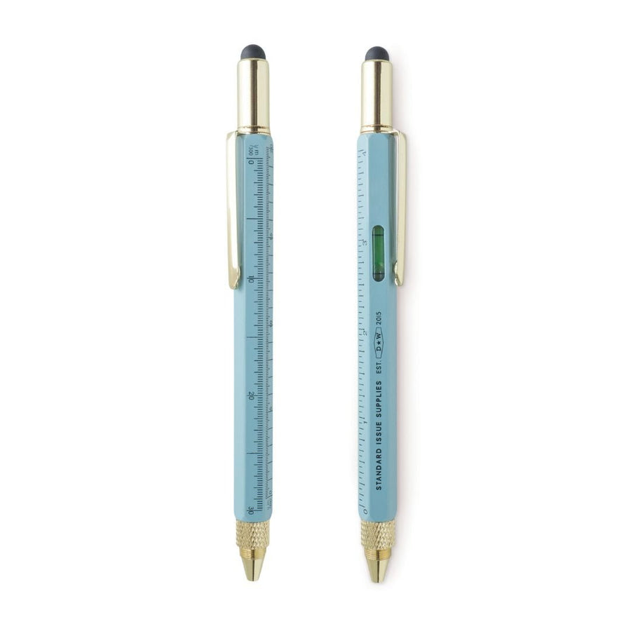 Multi-Tool Pen Standard Issue-Pens-Designworks Collective-Light Blue
