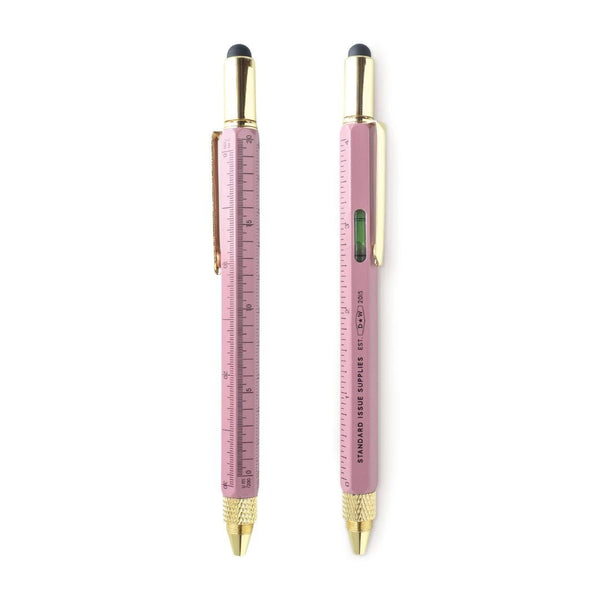 Multi-Tool Pen Standard Issue-Pens-Designworks Collective-Pink
