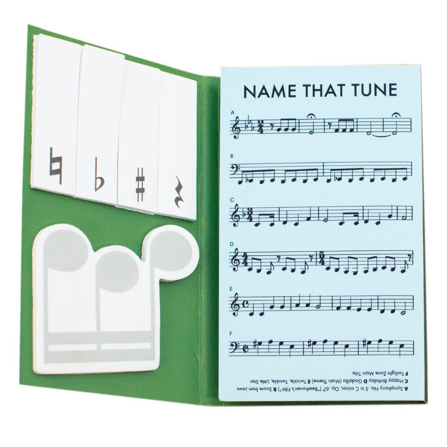 Musical Sticky Notes Tri-Fold - The Unemployed Philosophers Guild