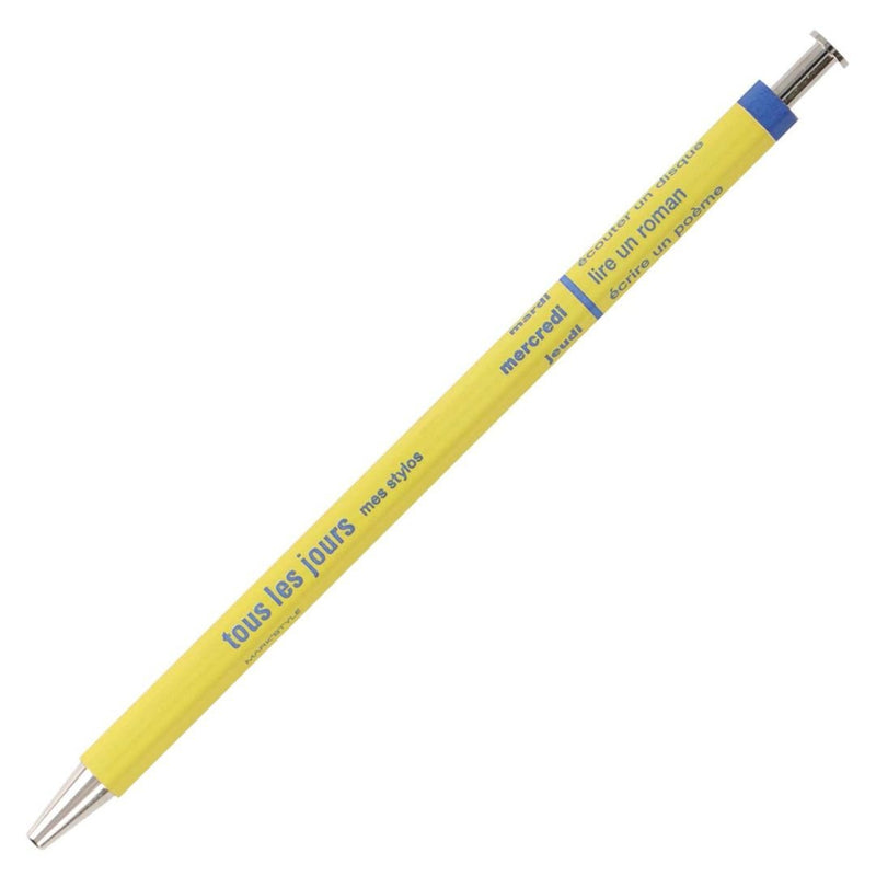 Days Pen Tous les Jours - Mark'Style-Pens-Mark's Inc.-Mustard