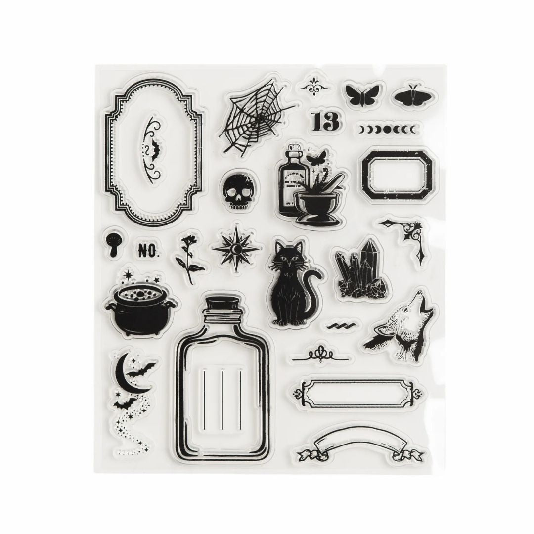 Mystic Magic Acrylic Stamp Set - Archer & Olive - Archer & Olive