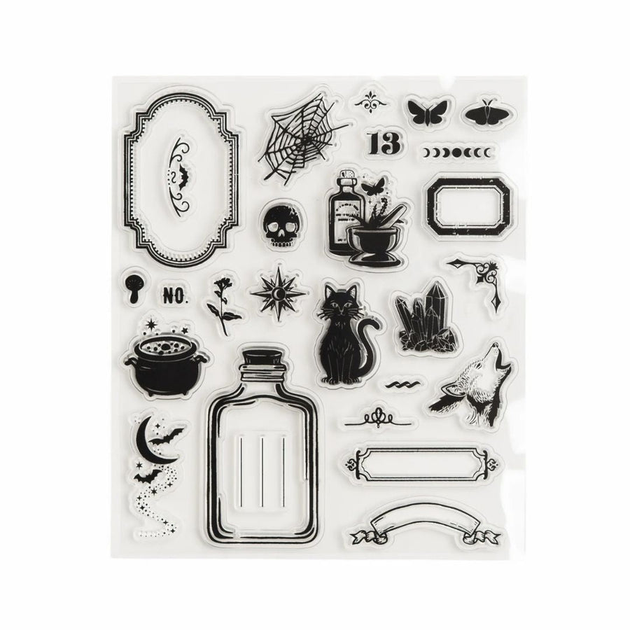 Mystic Magic Acrylic Stamp Set - Archer & Olive - Archer & Olive