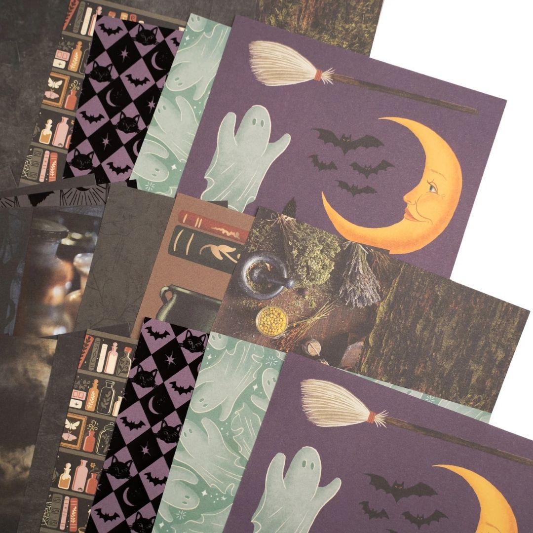 Mystic Magic Collage Papers - Archer & Olive - Archer & Olive