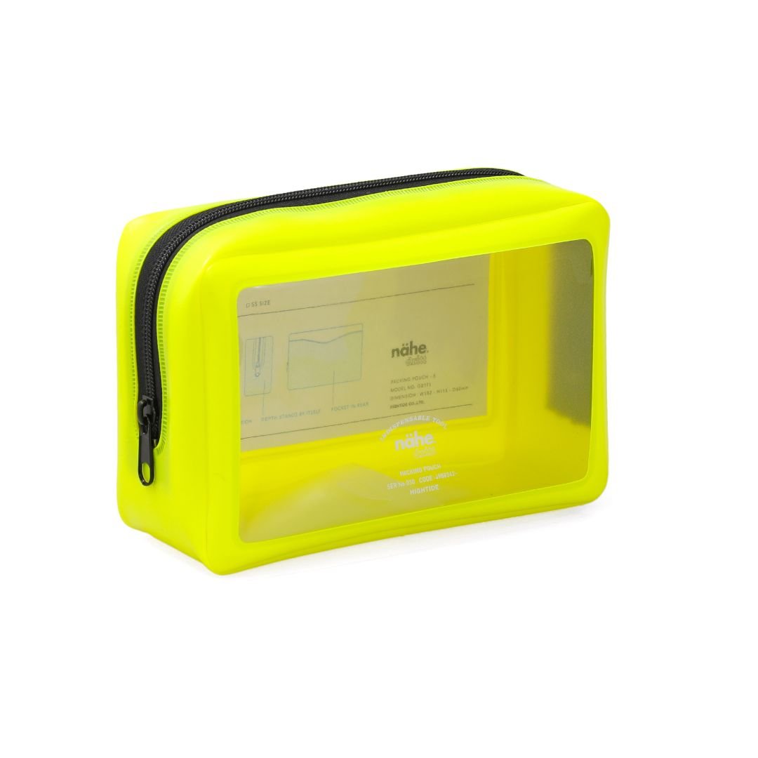 Nähe Packing Pouch S Neon - Neon Yellow - Nähe
