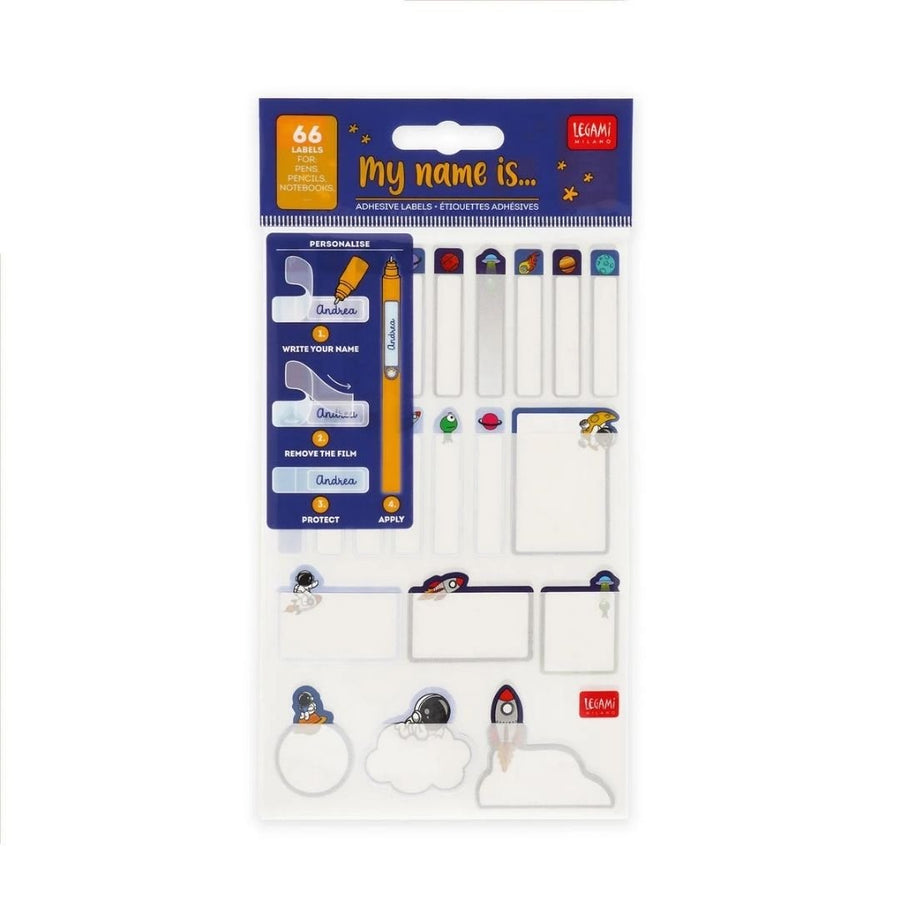 Name Labels - Legami - Space - Legami