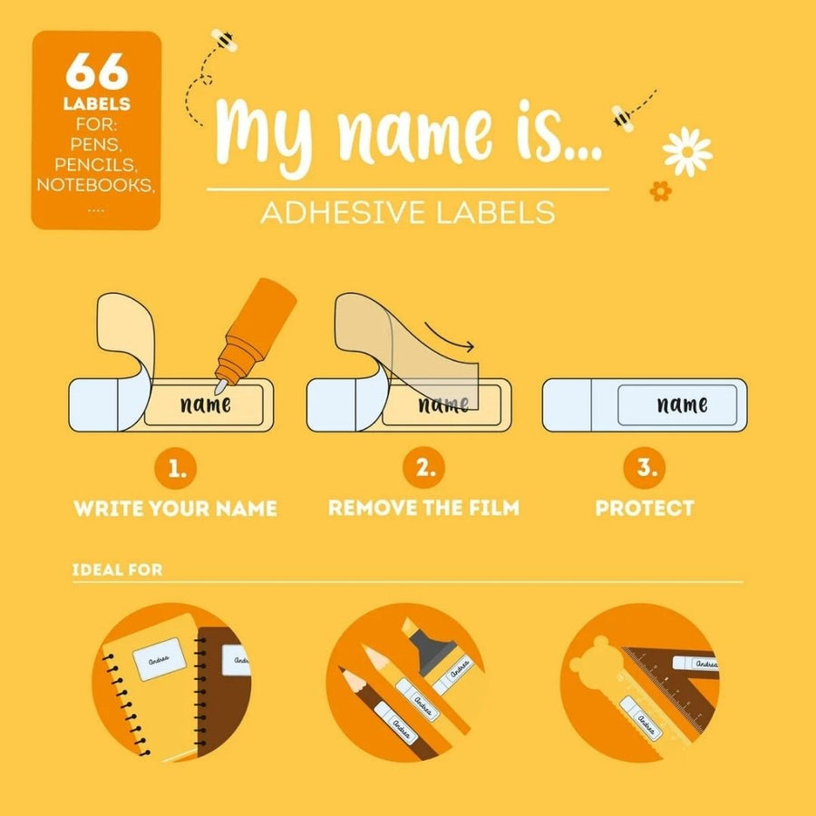 Name Labels - Legami - Teddy Bear - Legami