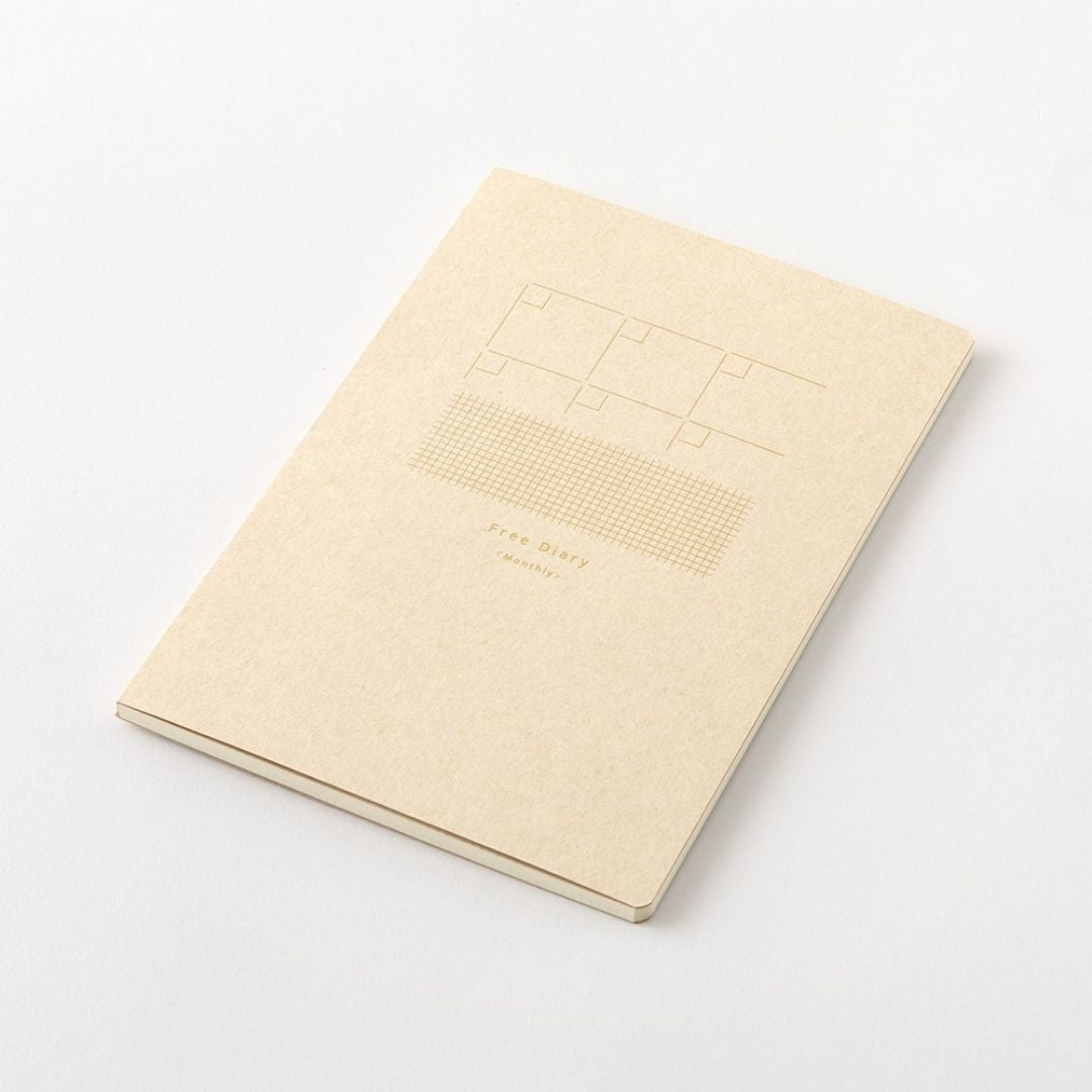 NEW Yuru Log B6 - Monthly Free Diary - 