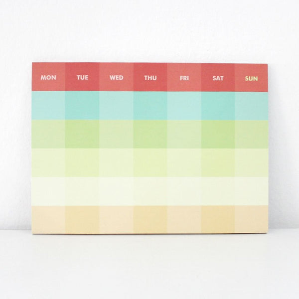 Monthly Deskpad - Paperways Palette-Notepads-Paperways-Nighthawks
