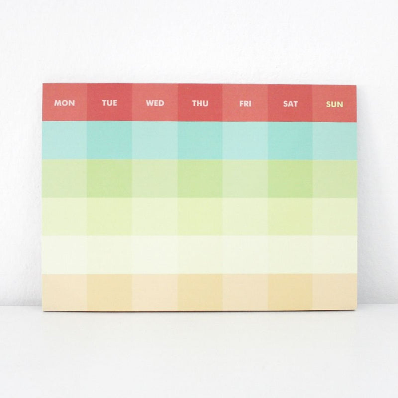 Monthly Deskpad - Paperways Palette-Notepads-Paperways-Nighthawks