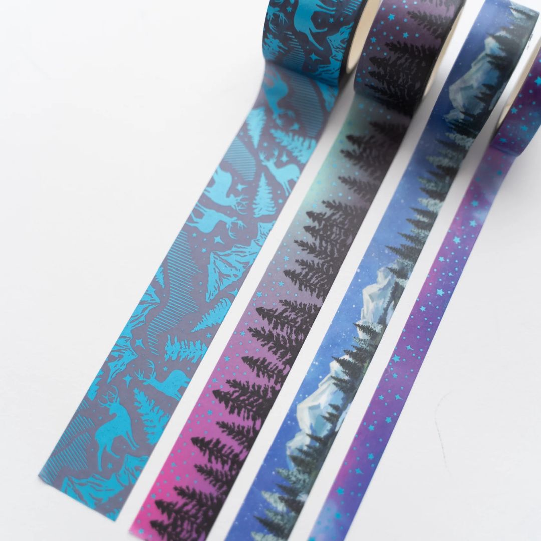 Northern Lights Washi Tape Set - Archer & Olive - Archer & Olive - Under the Rowan Trees