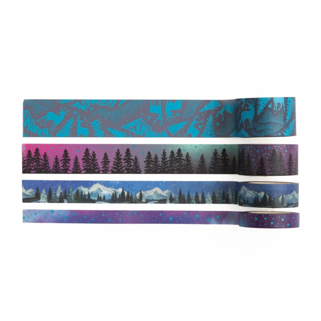 Northern Lights Washi Tape Set - Archer & Olive - Archer & Olive - Under the Rowan Trees