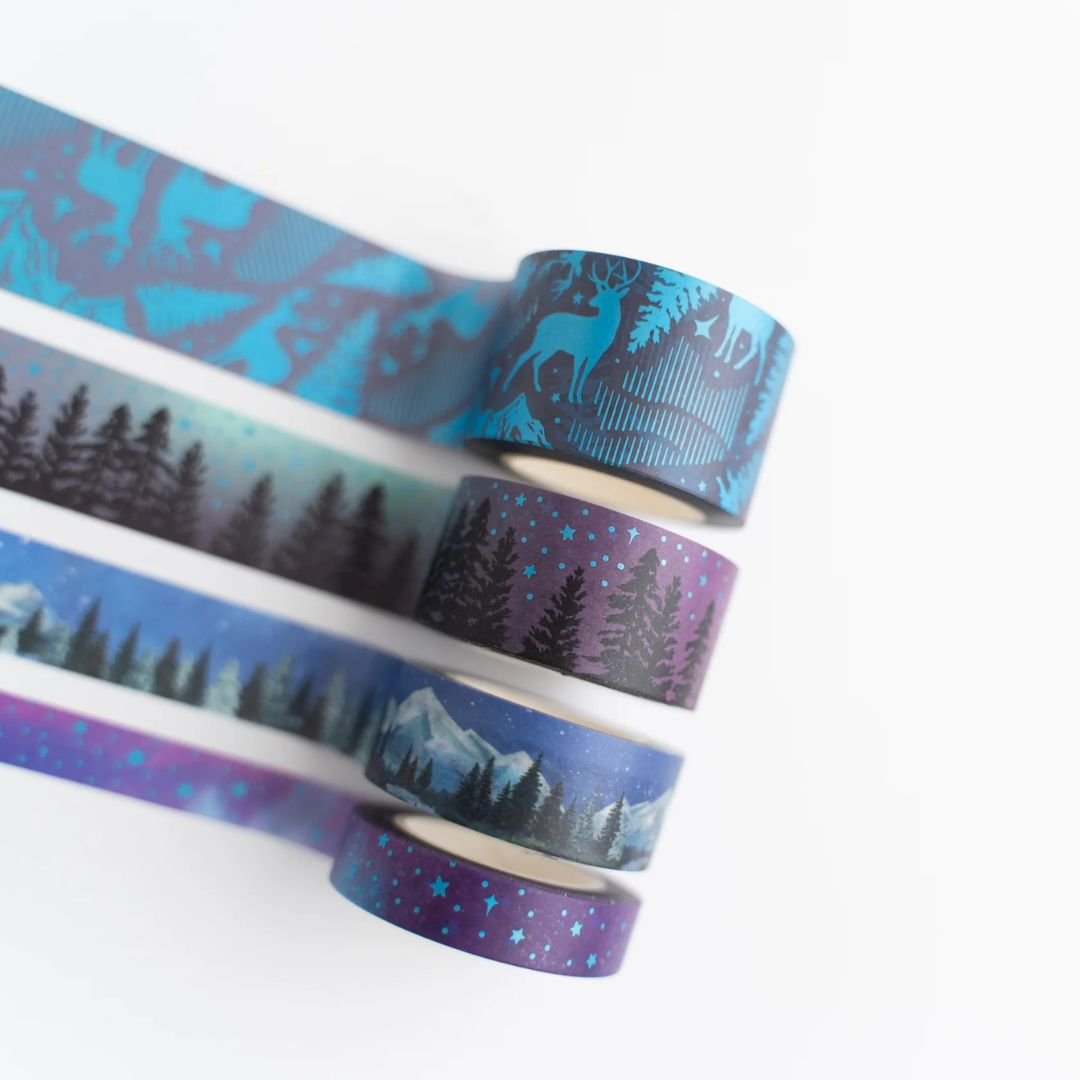 Northern Lights Washi Tape Set - Archer & Olive - Archer & Olive - Under the Rowan Trees