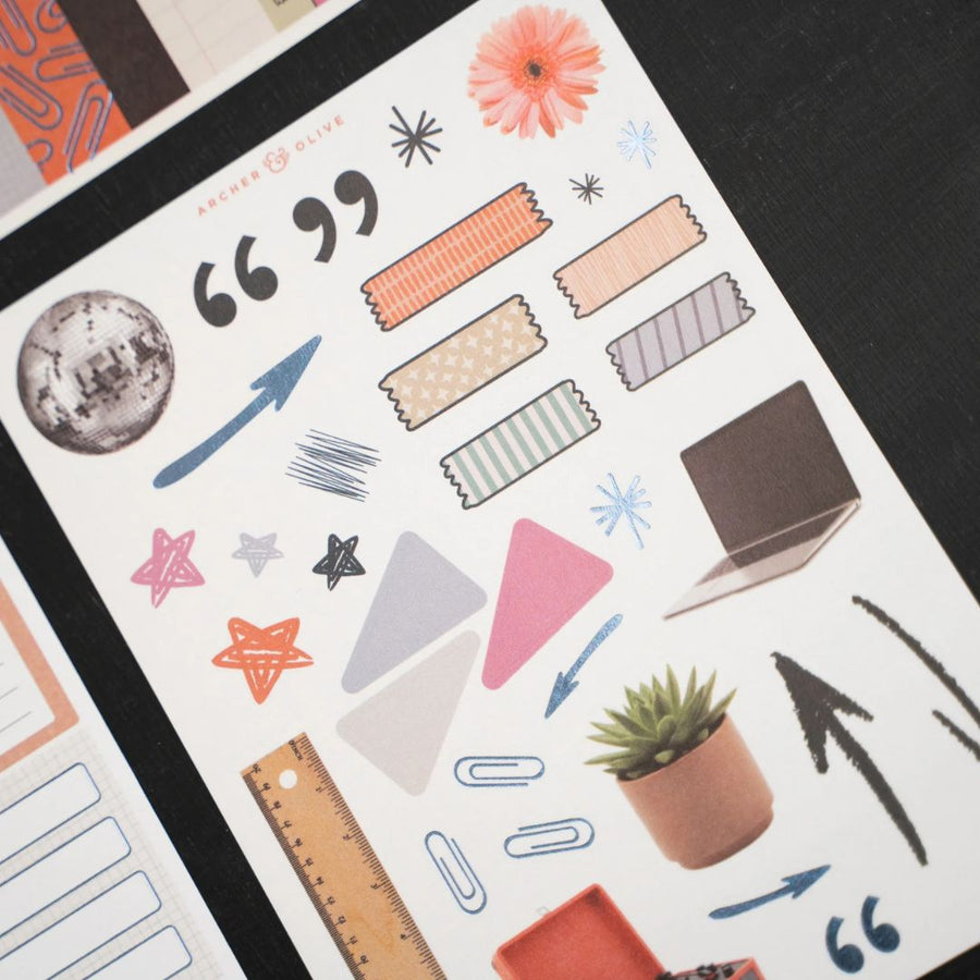 Note to Self Journal Kit August 2026 - Archer & Olive - Archer & Olive