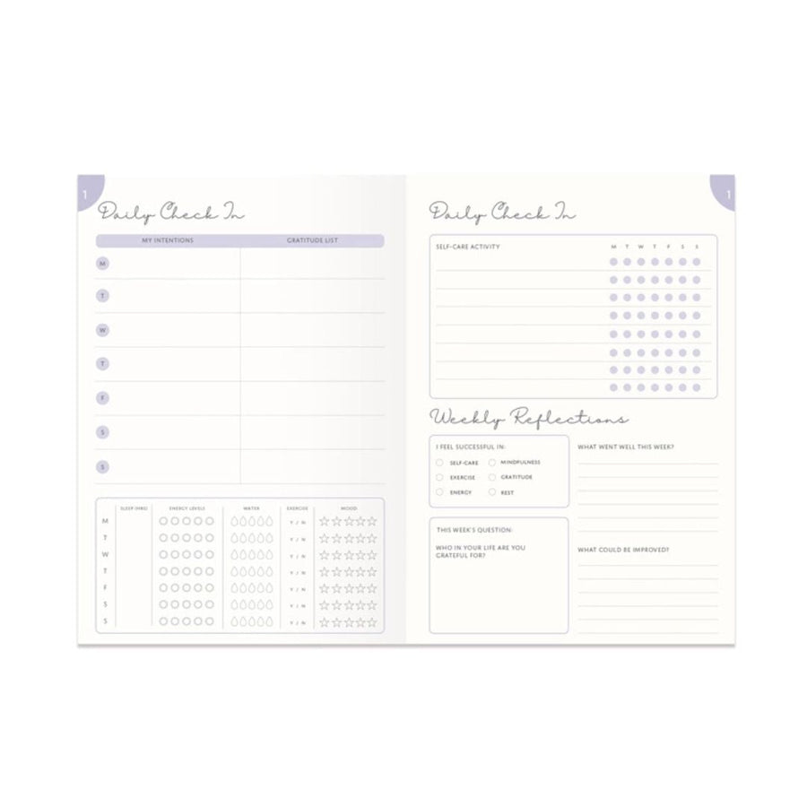 Nourish to Flourish Guided Gratitude Journal - Portico Designs