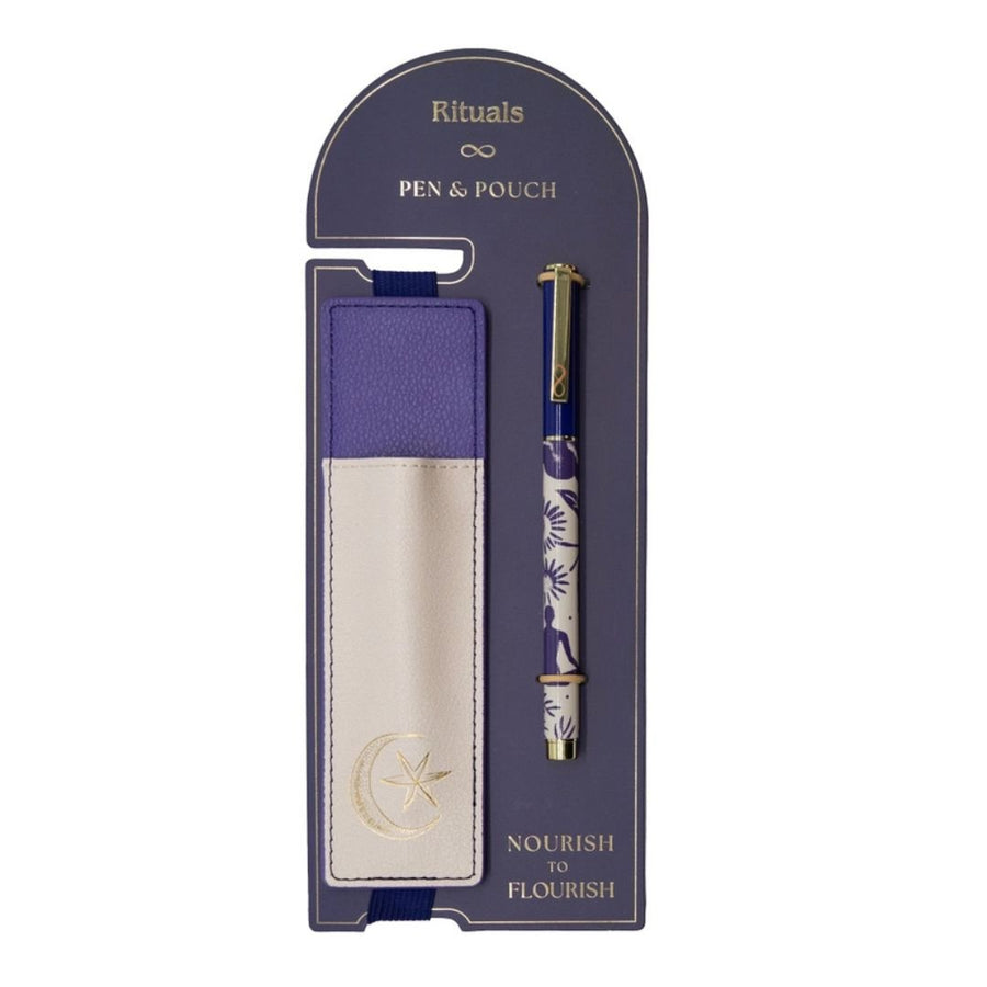 Nourish to Flourish Pen and Pouch Set - Portico Designs