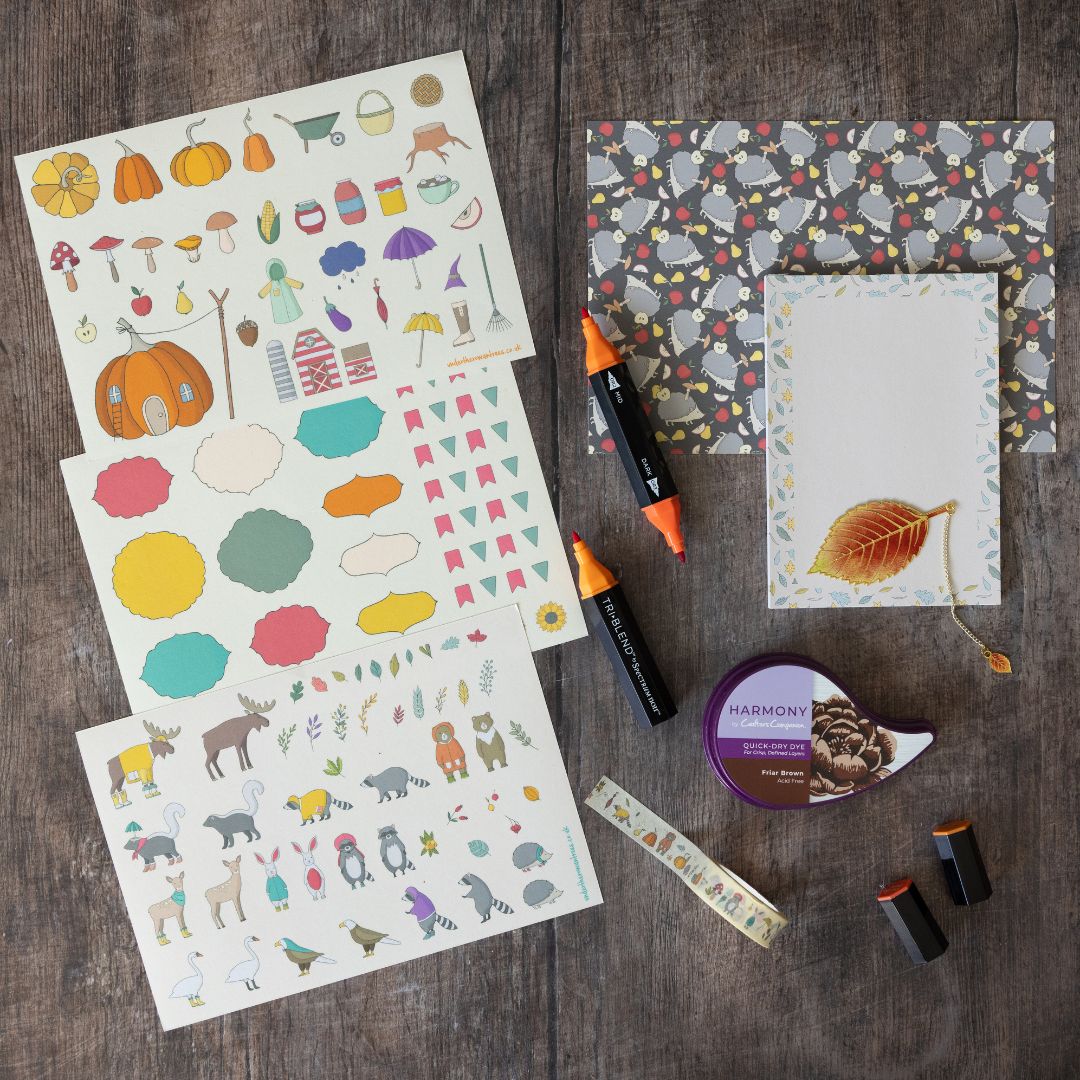 Oh Autumn! Stationery Rowan Berry Box - Under the Rowan Trees