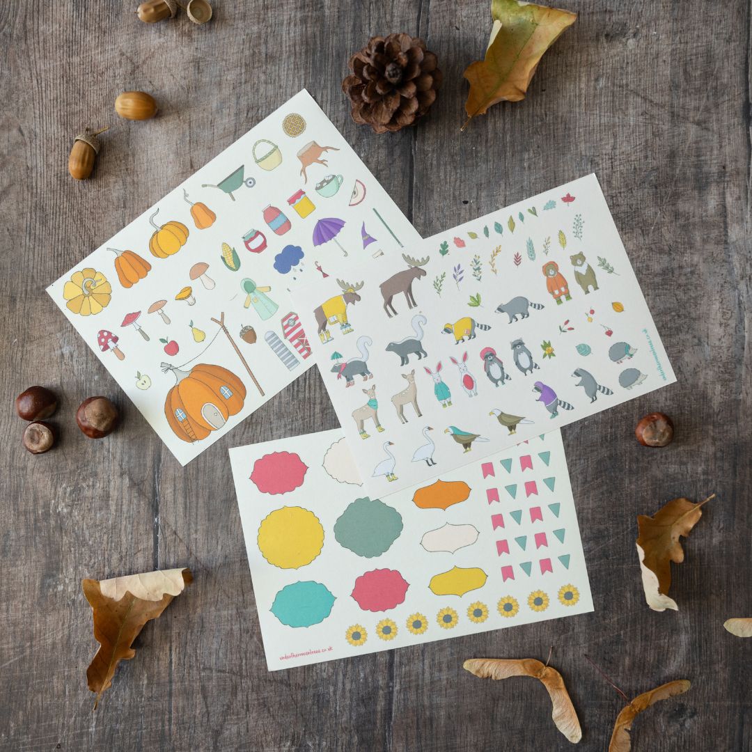 Oh Autumn! Stationery Rowan Berry Box - Under the Rowan Trees