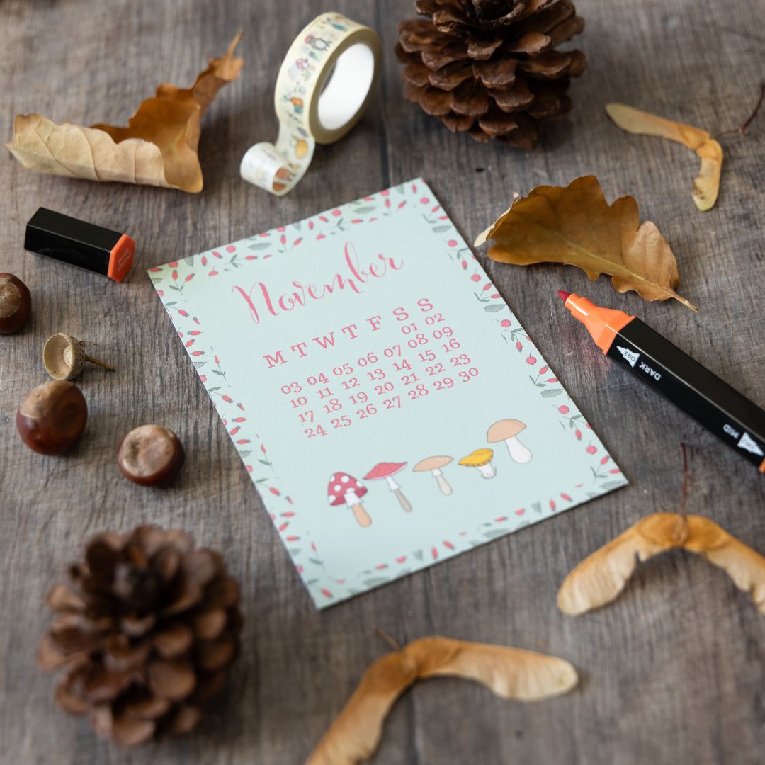 Oh Autumn! Stationery Rowan Berry Box - Under the Rowan Trees