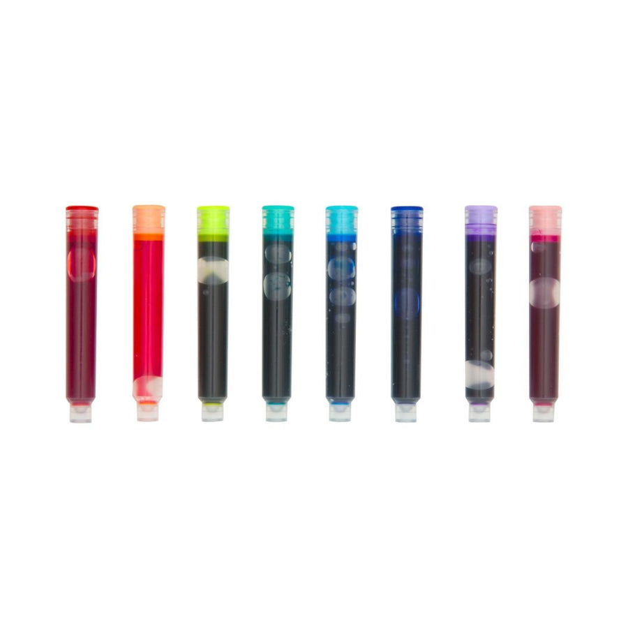 Ooly Colour Write Coloured Fountain Pen Ink Cartridges - Ooly