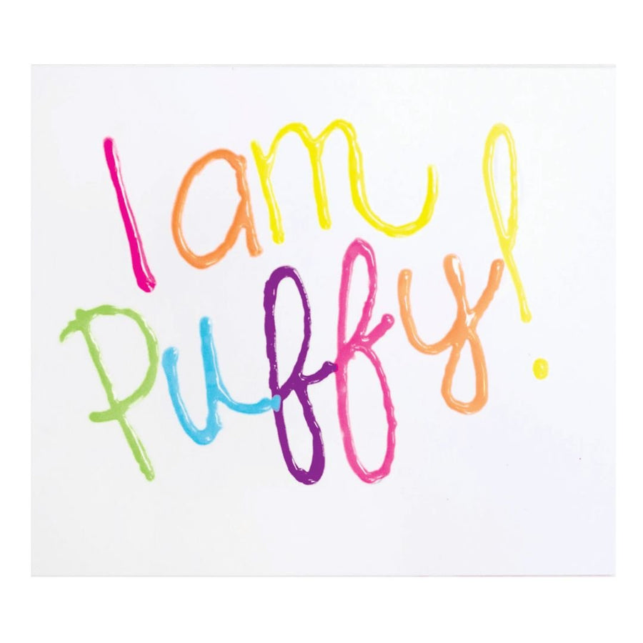 Ooly Magic Puffy Neon Pens - Set of 6 - Ooly