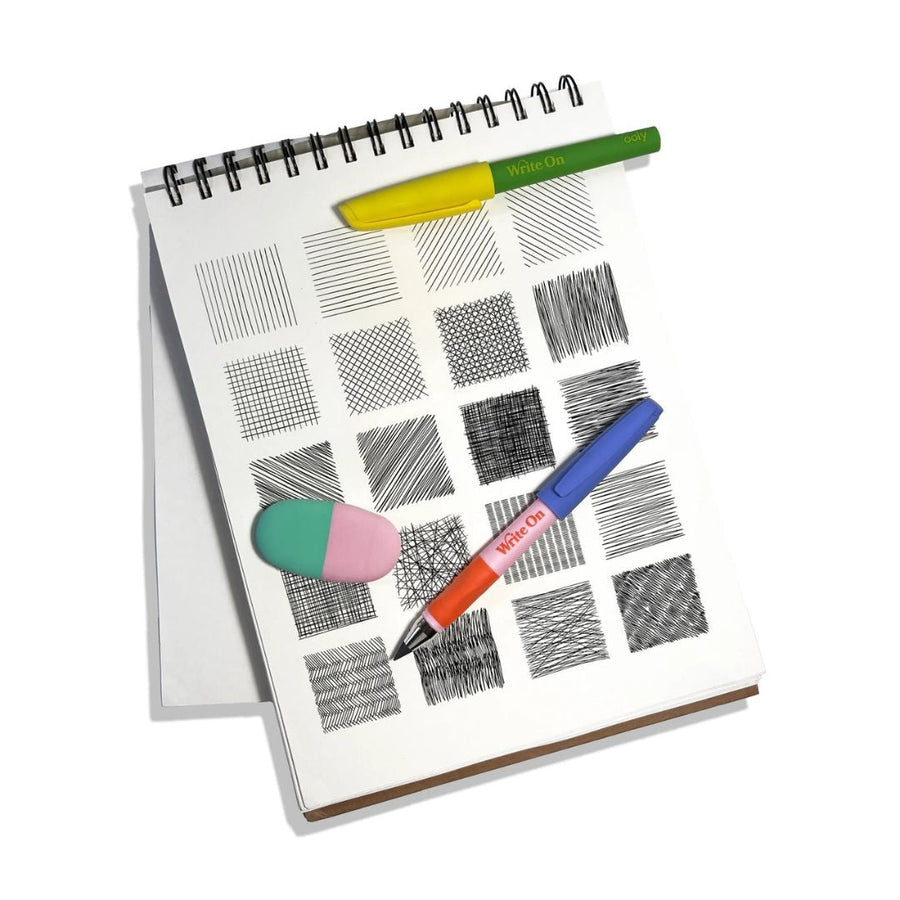 Ooly Write On: Graphite Pencils & Eraser - Ooly