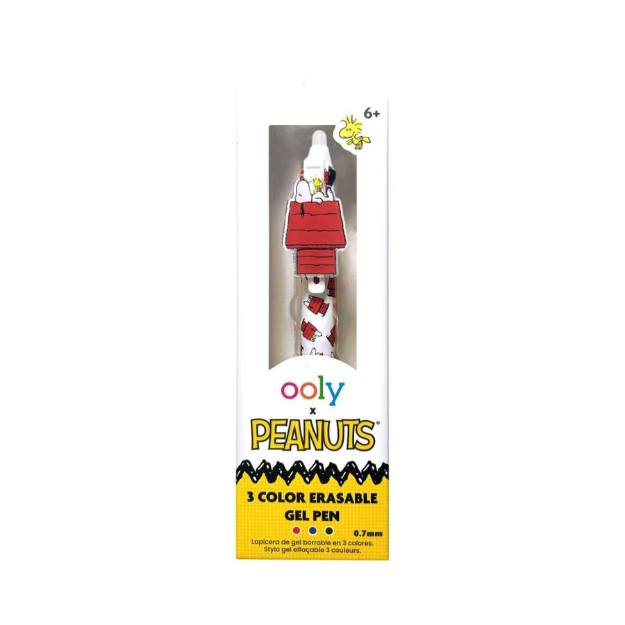 Ooly x Peanuts: 3 Colour Erasable Gel Pen - Ooly