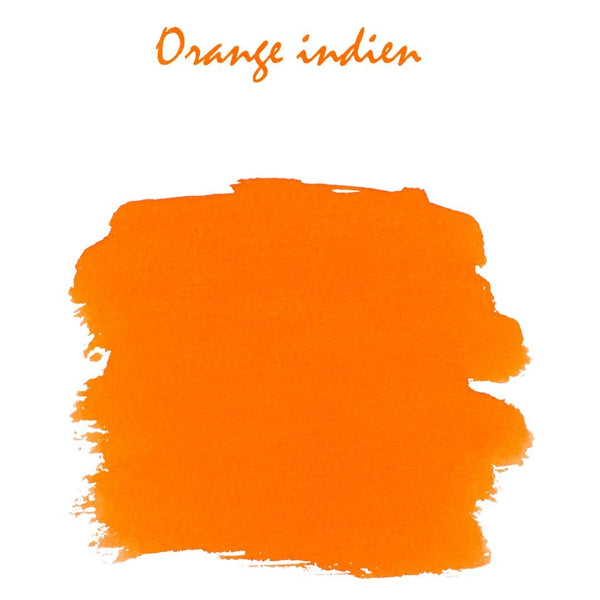 Herbin Fountain Pen Ink Bottle 10ml-Fountain Pen Inks-Herbin-Orange Indien