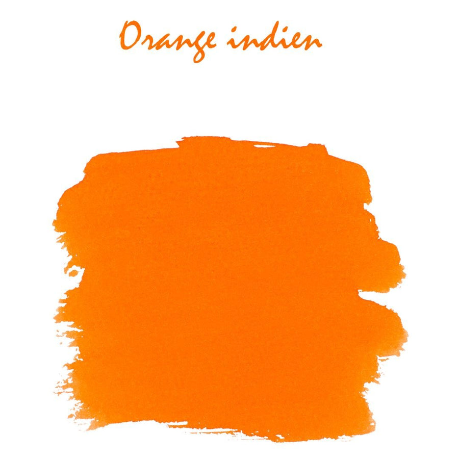 Orange Indien Herbin Fountain Pen Ink Bottle 10ml - Herbin - Under the Rowan Trees