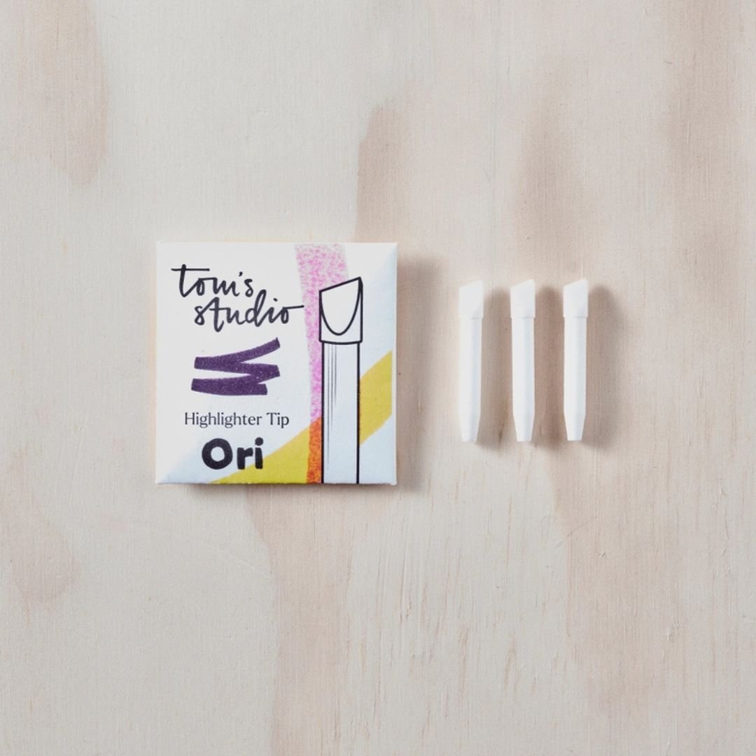 Ori Refillable Highlighter Replacement Tips - Tom's Studio - Highlighter Tip - Tom's Studio